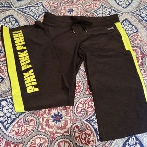 Dark gray VS workout pants